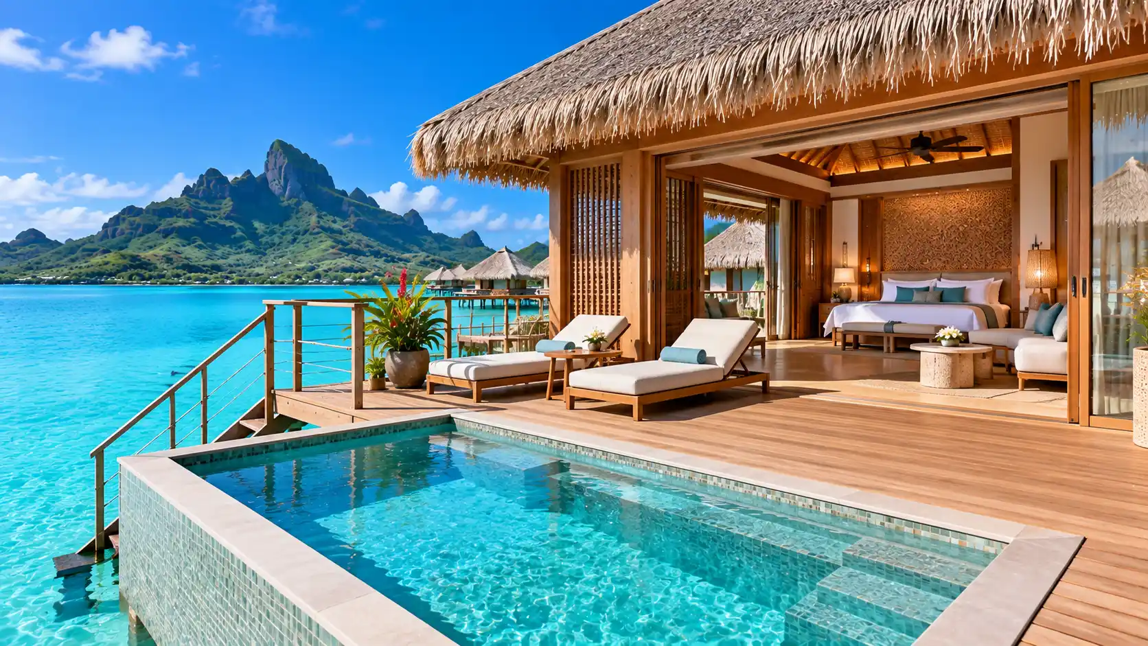 Overwater Pool Villa